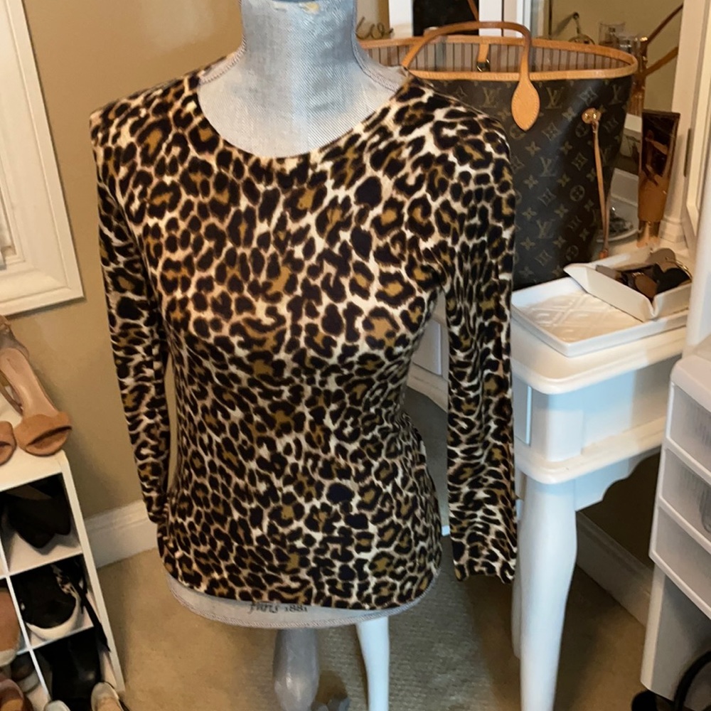 J crew leopard sweater